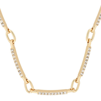 Nine West Collar Dorado Circular Para Mujer