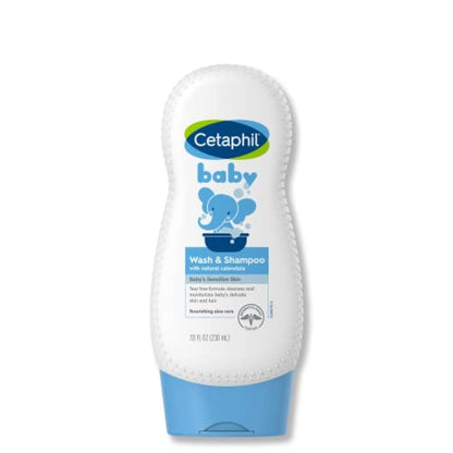 Cetaphil Baby Wash And Shampoo With Organic Calendula, 7.8 Ounce