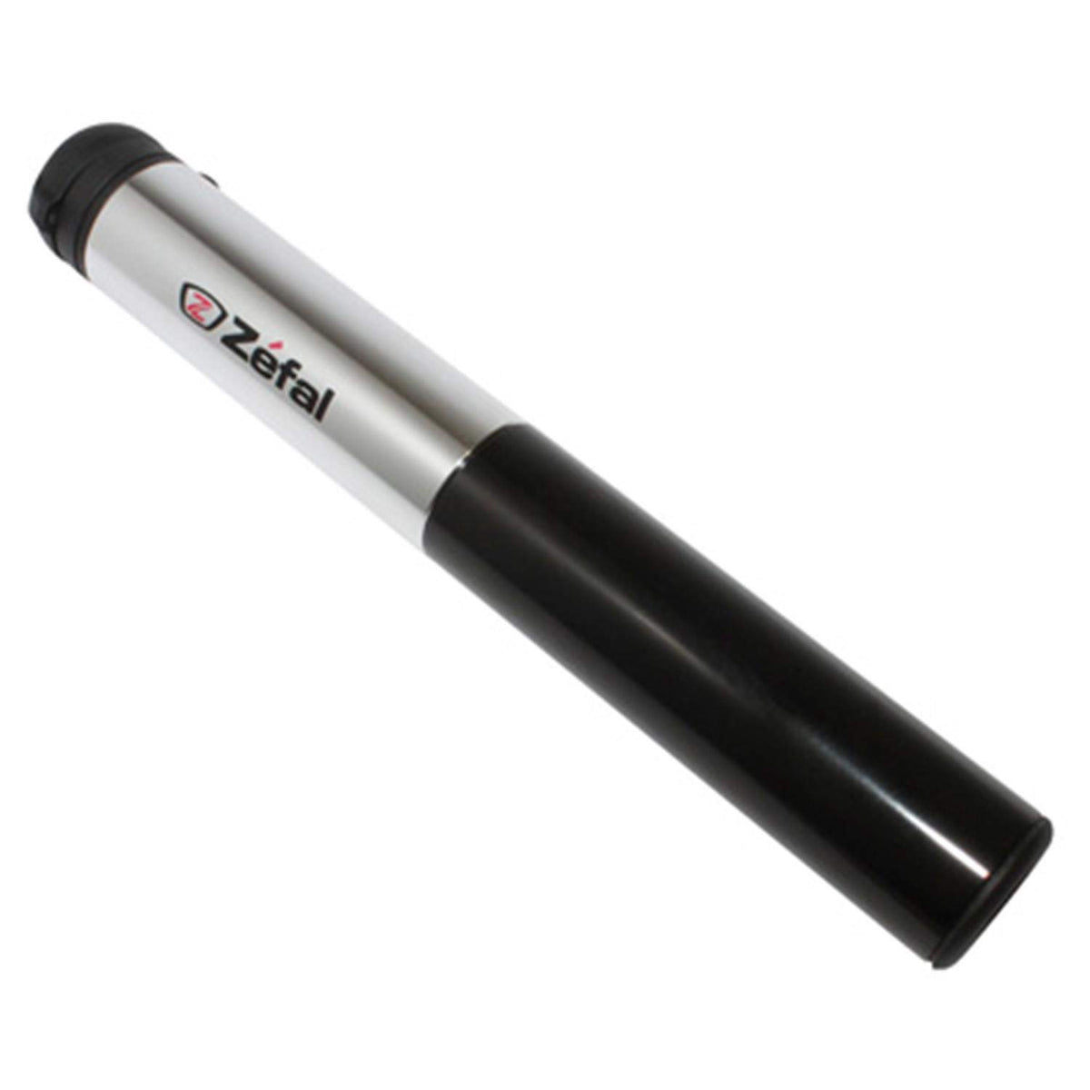 Zéfal Bomba Air Profil Fc02 Mini V.A./V.F. Aluminio, Color Negro/Plata