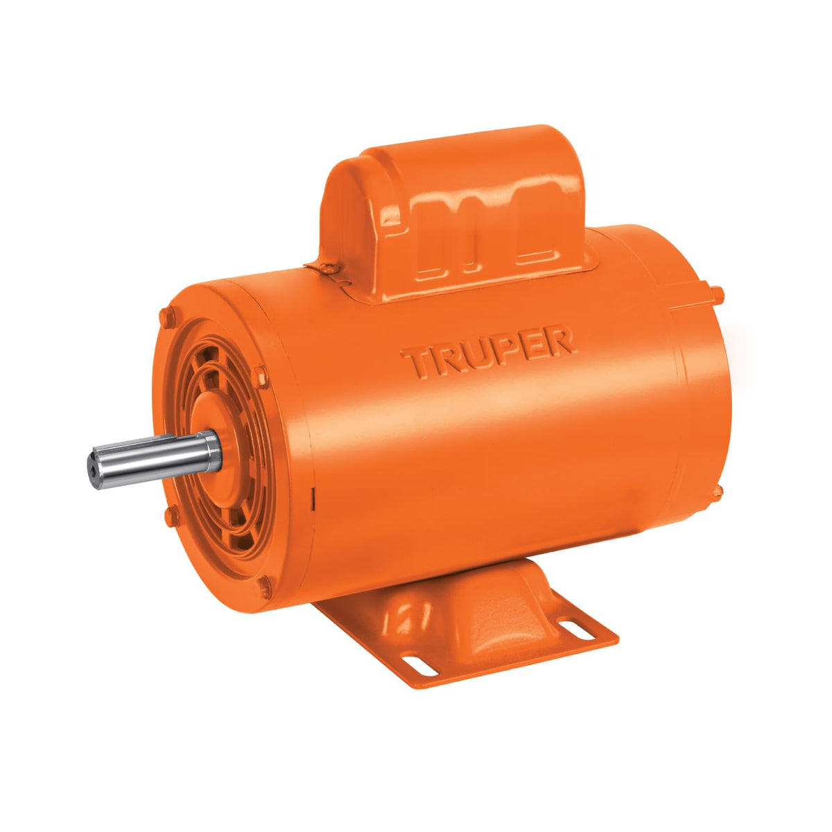 Truper MOE-3/4A, Motor eléctrico monofásico de 3/4 HP, alta velocidad, servicio continuo y reversible