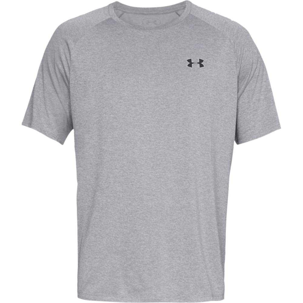 Under Armour Tech 2.0 Playera de Entrenamiento para Hombre - Gris - 4XL Alto - Sólido