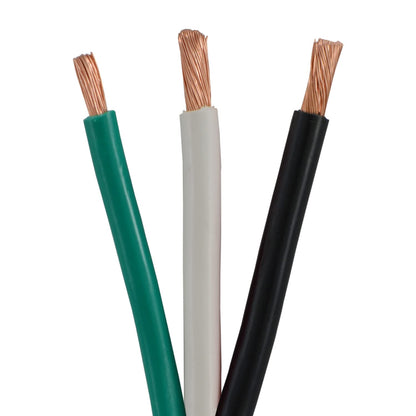 Conntek 29139-180 - Cable de alimentación de Bloqueo de 15 pies para Modelo L6-30P a Modelo SJTW 10/3, 30 amperios, 250 voltios