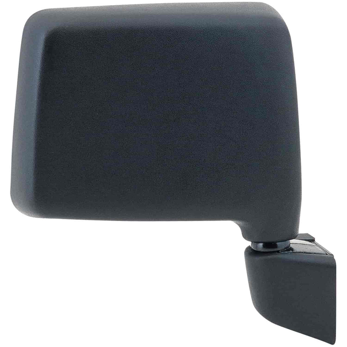 Fit System - Espejo plegable manual de repuesto, estilo equipo original, Lado de pasajero (derecho), Negro