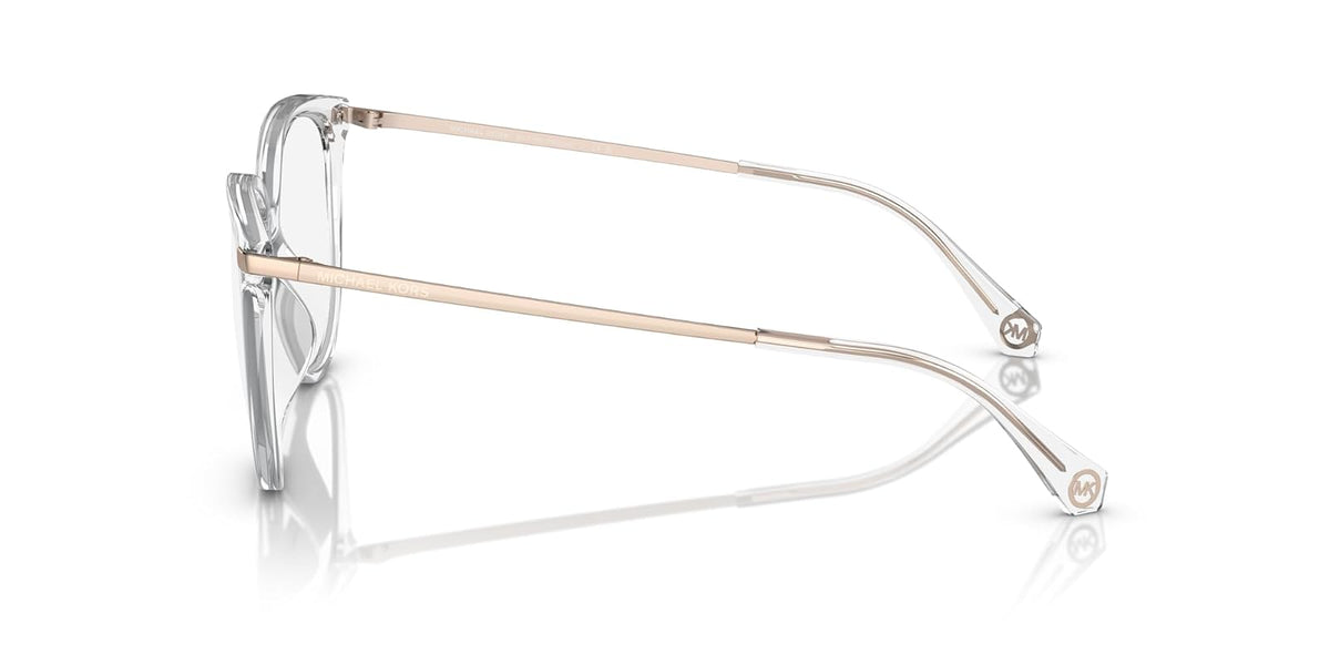 Michael Kors Mk4106u Westport - Marco redondo para anteojos graduadas para mujer