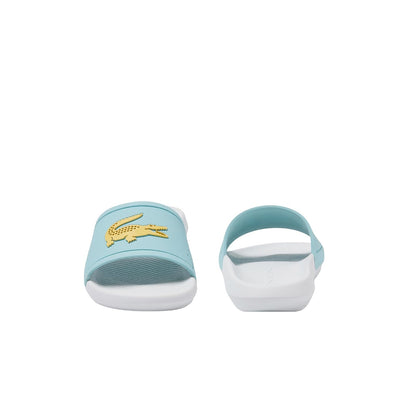 Lacoste Sandalia Slide Croco slides material sintético para Mujer