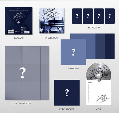 Letters With Notes (Digipack Ver.) - Photobook, Photocards, Postcard, Folding Poster, Lyric Sticker & Clear Bookmark