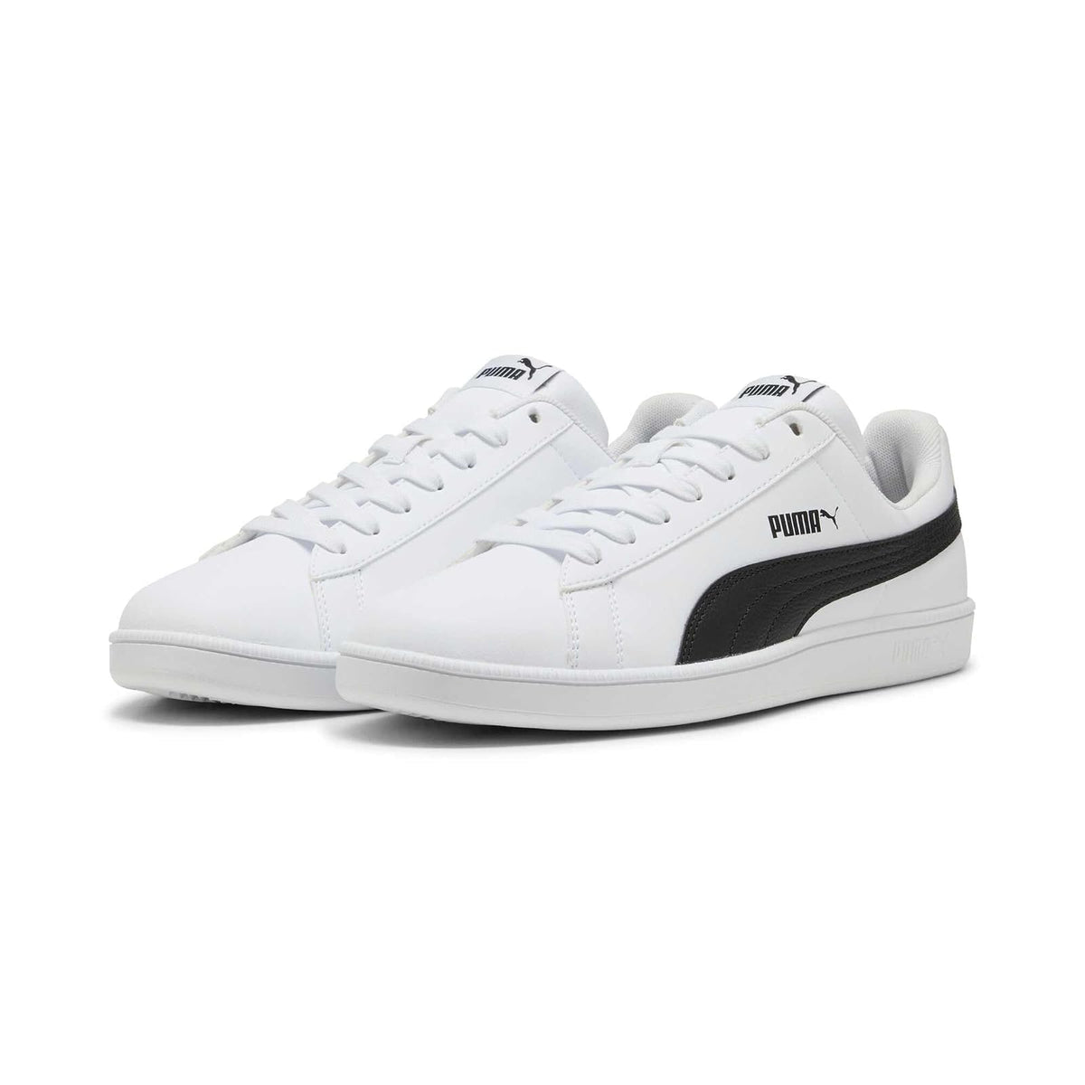 PUMA, Tenis Casuales UP, Unisex, Blanco con Azul, Talla 25,5