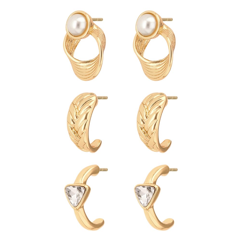 Anne Klein Aretes Dorado para Mujer