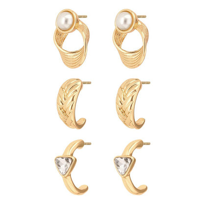 Anne Klein Aretes Dorado para Mujer