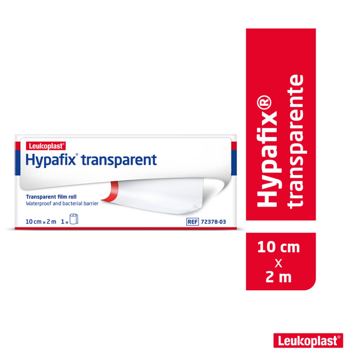 BSN Medical Solutions Leucoplasto Hypafix Transparente 10 CM x 2 MT | Color Transparente