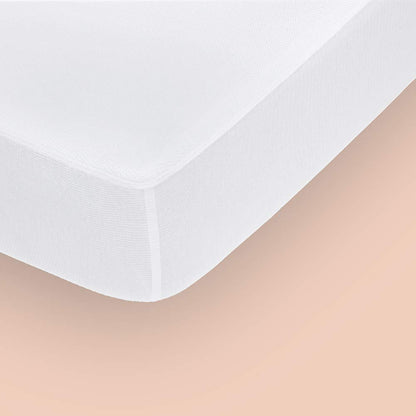 Casper Protector de colchón Impermeable para Dormir, Individual, Color Blanco