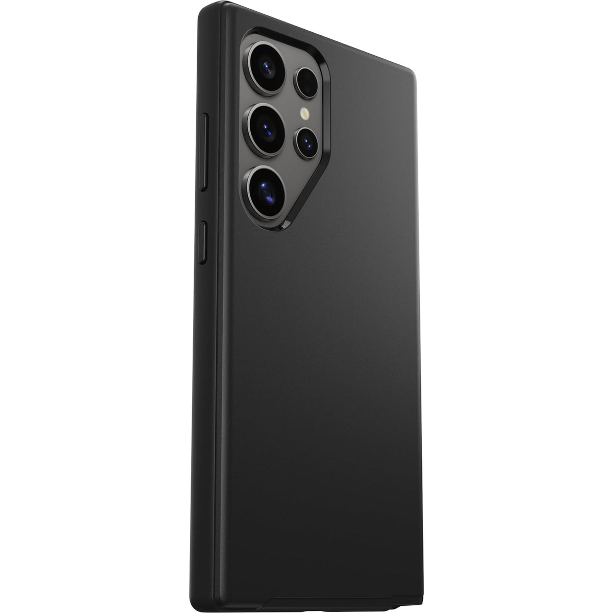 OtterBox - Funda para Samsung Galaxy S24 Ultra Symmetry Series, Color Negro, Ultra Elegante, Compatible con Carga inalámbrica, Bordes elevados Que protegen la cámara y la visualización