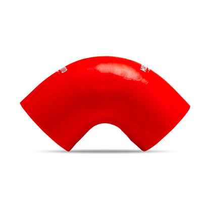 Mishimoto Acoplador de 90 Grados MMCP-2590RD, Rojo, 2.5 in