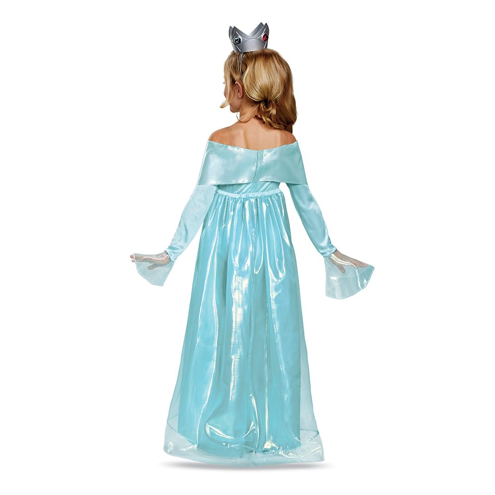 Rosalina Deluxe Disfraz, Azul, L (10-12) | Disfraz de Super Mario Rosalina para niños de 10 a 12 años