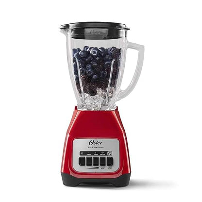 Oster Licuadora ® Con Vaso De Vidrio Y Dos Velocidades Más Pulso