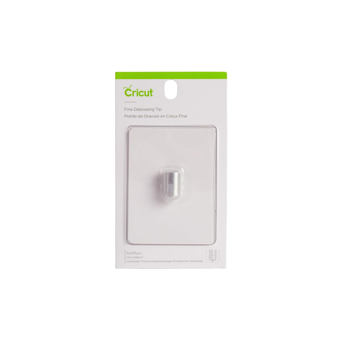 Cricut QuickSwap Cuchillas y Puntas Intercambiables para Cricut Maker - Debossing Tip