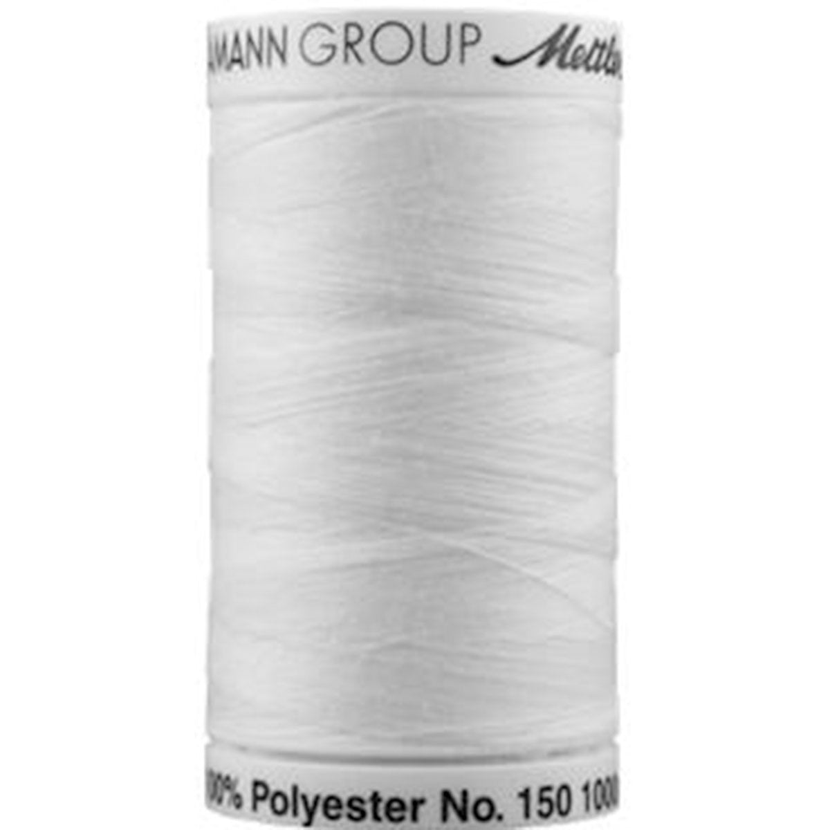 Mettler Bobbin Fil hilo de bordar, 1094 yardas, color blanco