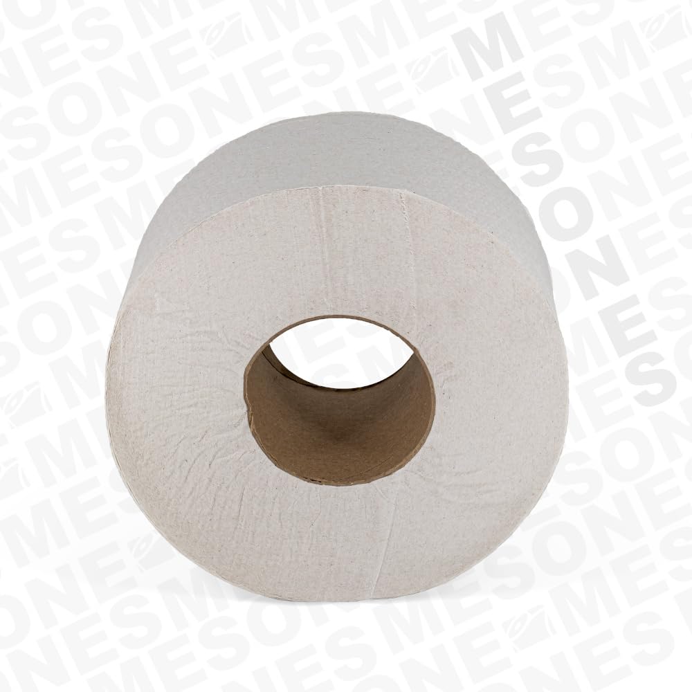 Kimberly-Clark, higienico Jumbo Jr, Marlí, 200 metros,hoja Doble, caja con 12 rollos, color blanco,de 9 cm