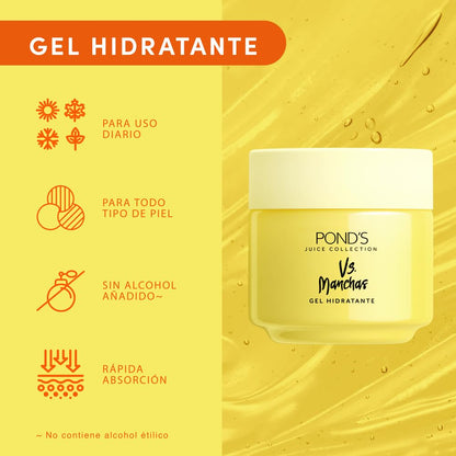 Pond's Limpiador Facial Vs Manchas Vitamina C 200ml + Gel Hidratante Vs Manchas Vitamina C 110g