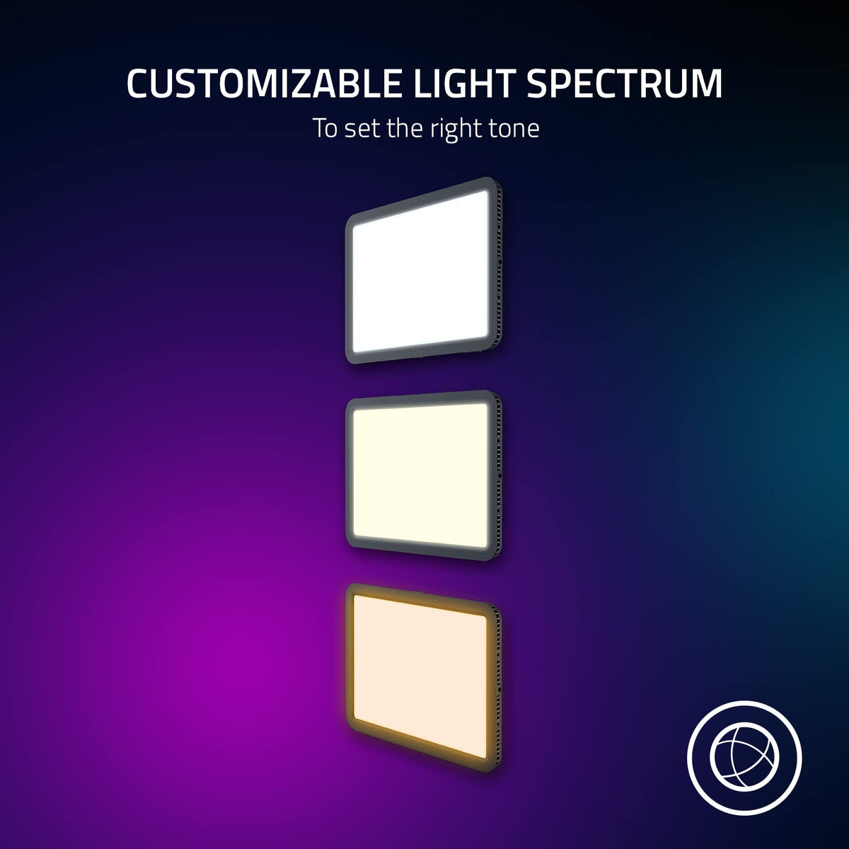Razer Key Light Chroma,Kit de iluminación Todo en Uno para streaming,