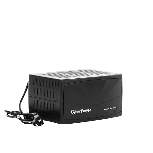 CyberPower CL1500VR 1500VA/750W Regulador de Voltaje, Negro