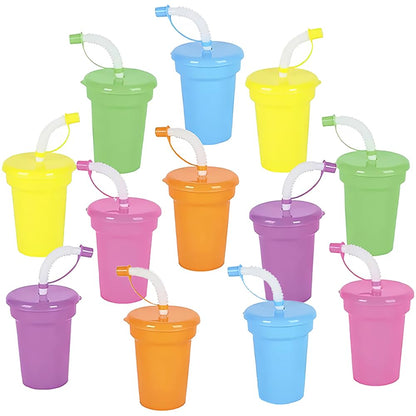 Vasos de neón – 12 por pedido