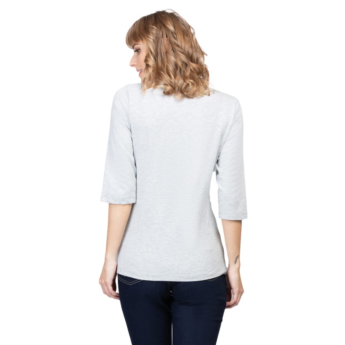 Wrangler Linea: Playera Segmento: Fashion Playera Manga 3/4 Blusas Mujer