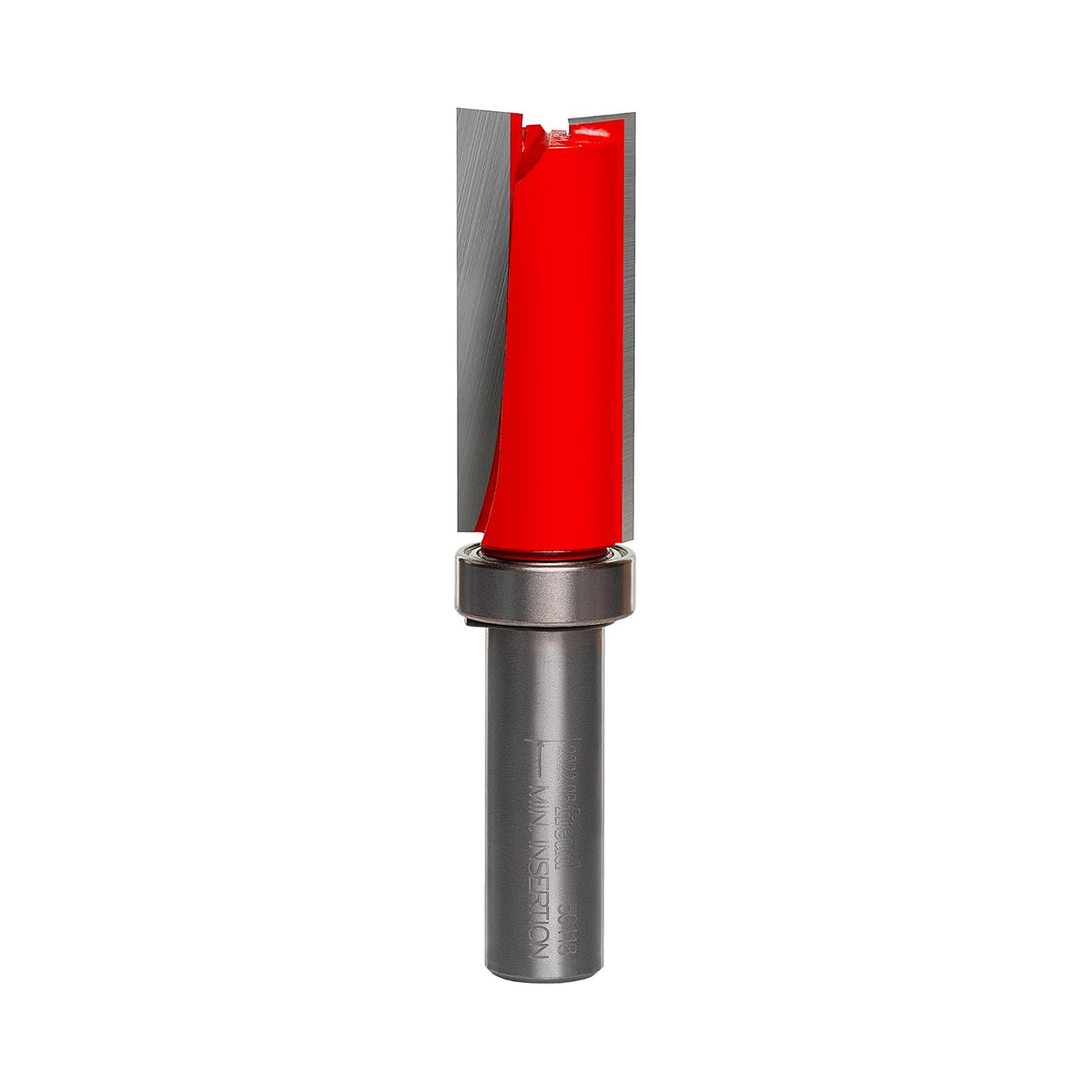Freud 50-098 Broca de Ajuste a Ras, Vástago de 1/4 Pulgada - Broca de fresado de rodamiento superior, diámetro de 3 - 4 pulgadas por carburo de 1-3 - 4 pulgadas, longitud de corte de 1 - 2 pulgadas
