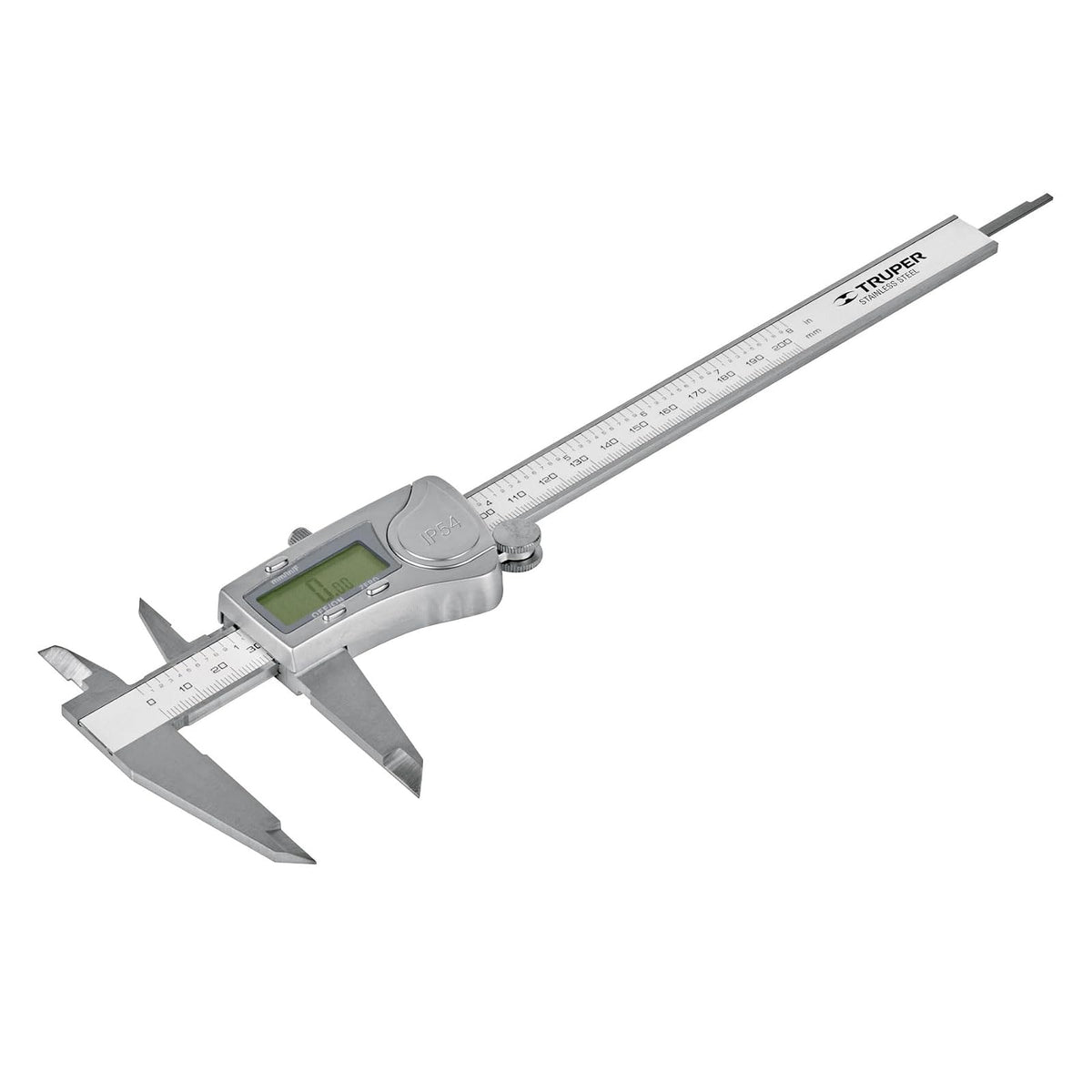 Truper CALDI-6MP, Calibrador digital de 6", milimétrico y standard
