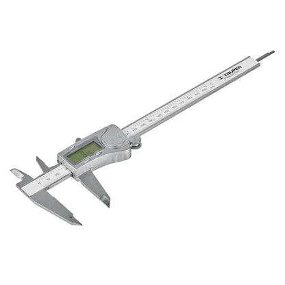 Truper CALDI-6MP, Calibrador digital de 6", milimétrico y standard