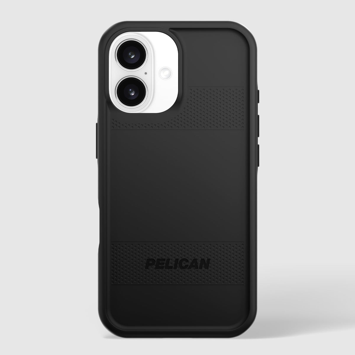 Pelican Protector - Funda magnética para iPhone 16, Compatible con MagSafe, Protección contra caídas de Grado MIL de 16 pies - Negro