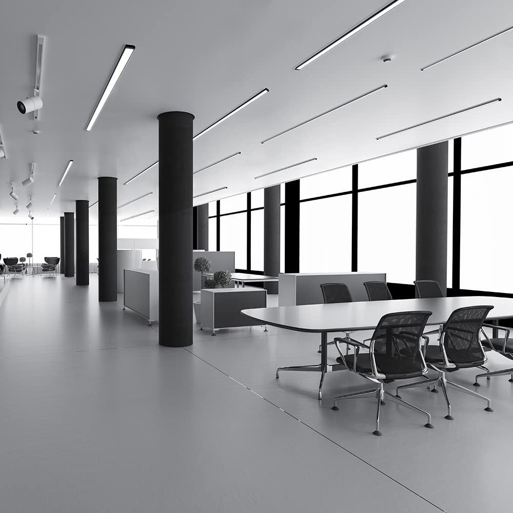Tecnolite Lámpara Lineal LED Interconectable 36 W, Luz Blanca Neutra, IK06, Atenuación TRIAC, LED integrado
