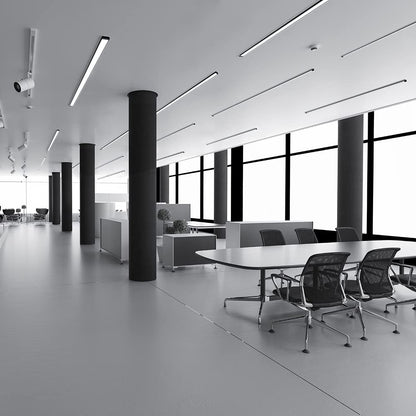 Tecnolite Lámpara Lineal LED Interconectable 36 W, Luz Blanca Neutra, IK06, Atenuación TRIAC, LED integrado