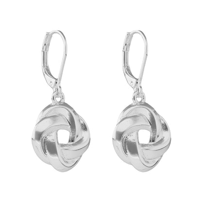 Napier Aretes Bitono Para Mujer | Aleación de metales, baño bitono, diseño twisted round