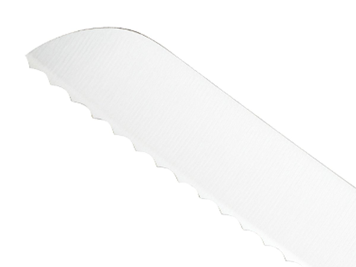 Mercer Culinary Genesis 8" Forged Bread Knife, Steel/Black