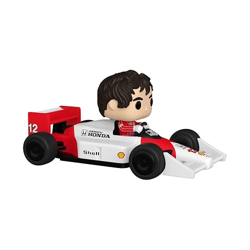 Funko Pop! Rides Super Deluxe: McLaren - Ayrton Senna | Mercancía Oficial de Ad Icons - Figura de Vinilo Coleccionable para Decoración - Regalo de Cumpleaños para Fans