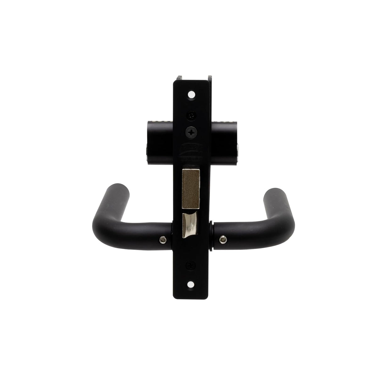 Phillips Cerradura Modelo Slim 570 Manija Redonda Para Puerta De Aluminio Negro