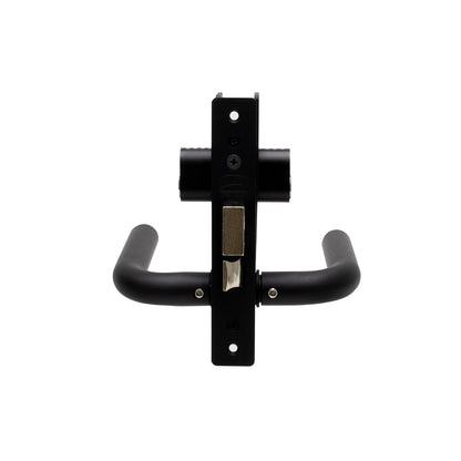 Phillips Cerradura Modelo Slim 570 Manija Redonda Para Puerta De Aluminio Negro