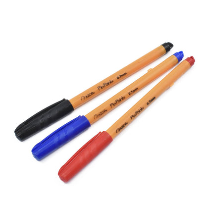 Azor Bolígrafo Punto Fino .7mm 36 Piezas PinPoint Colores Negro(18pz), Azul(12pz) y Rojo(6pz) 301.6820BCS