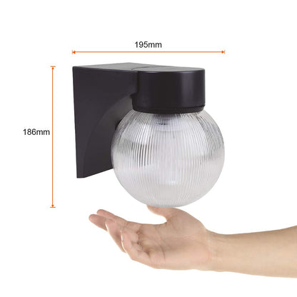 Tecnolite - Lámpara de exterior LED para sobreponer, 14 W, Luz de Día, Base E27
