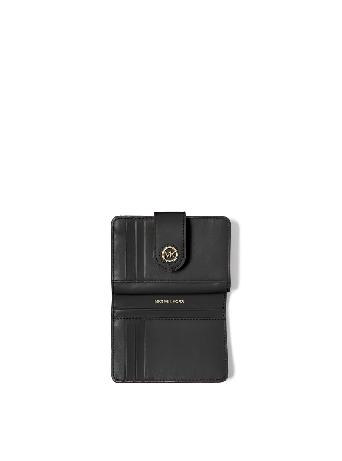 Michael Kors Mk Charm - portafolios compacta con pestaña pequeña Accesorio de viaje- Billetera plegable Mujer