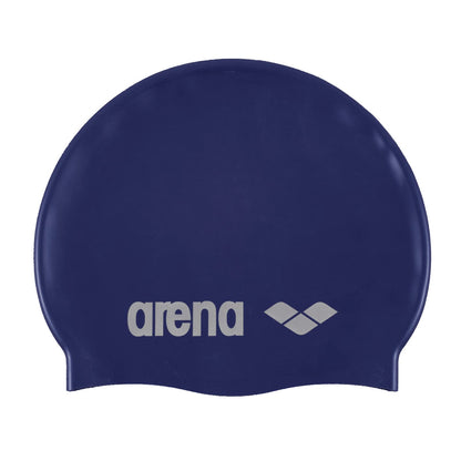 Arena Classic Gorro de Natación de Silicona - Talla única - Azul - Gorra