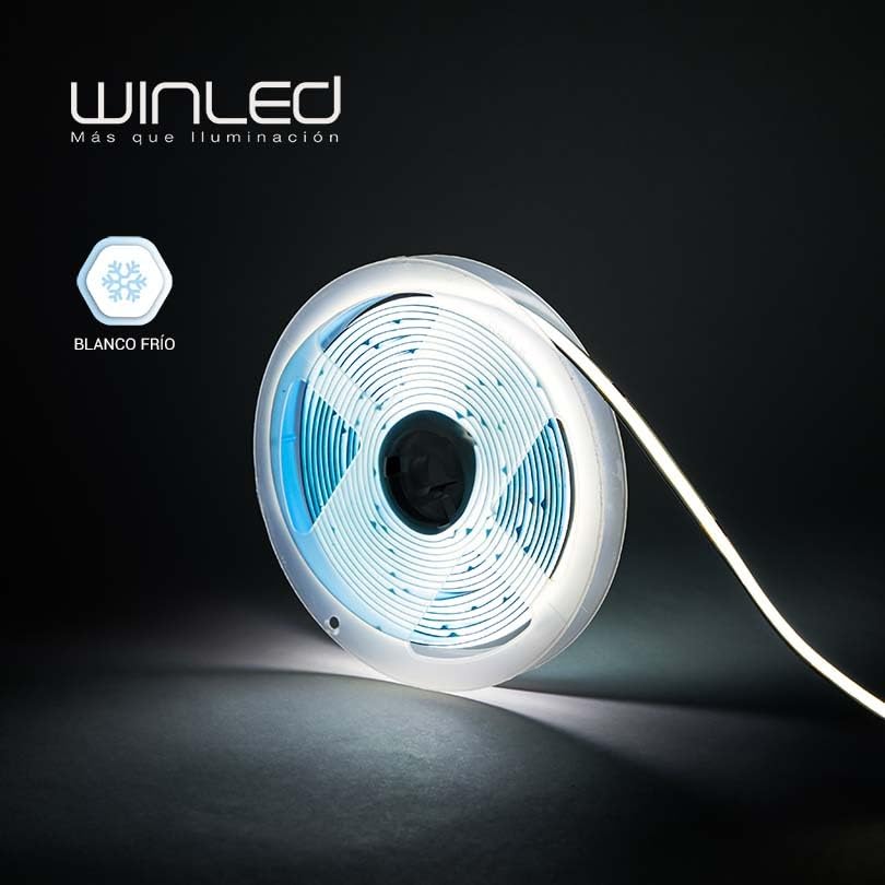 Winled WTI-015 Tira Led COB Continuo Blanco Frío 50w 24V 5 Metros