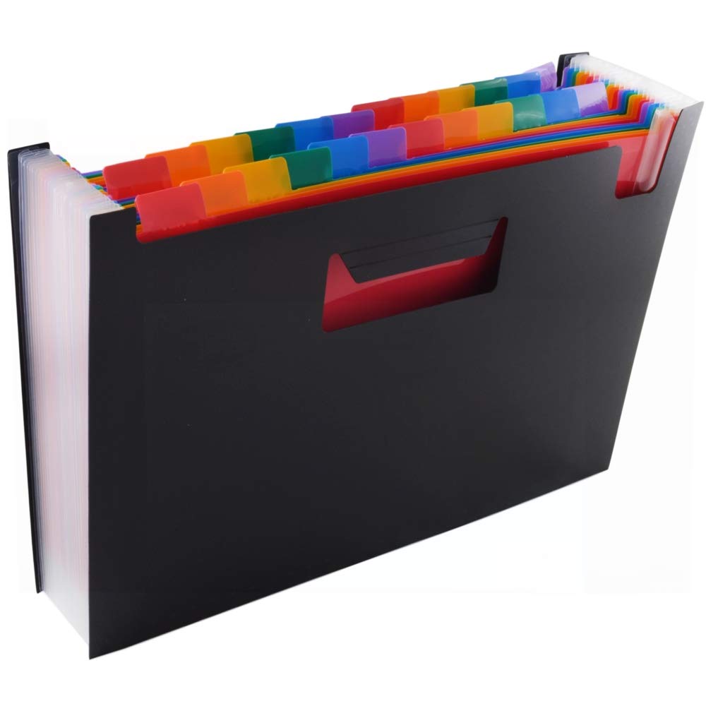 Wilson Jones Archivo Expandible hasta 40 cm, 24 Divisiones Multicolor