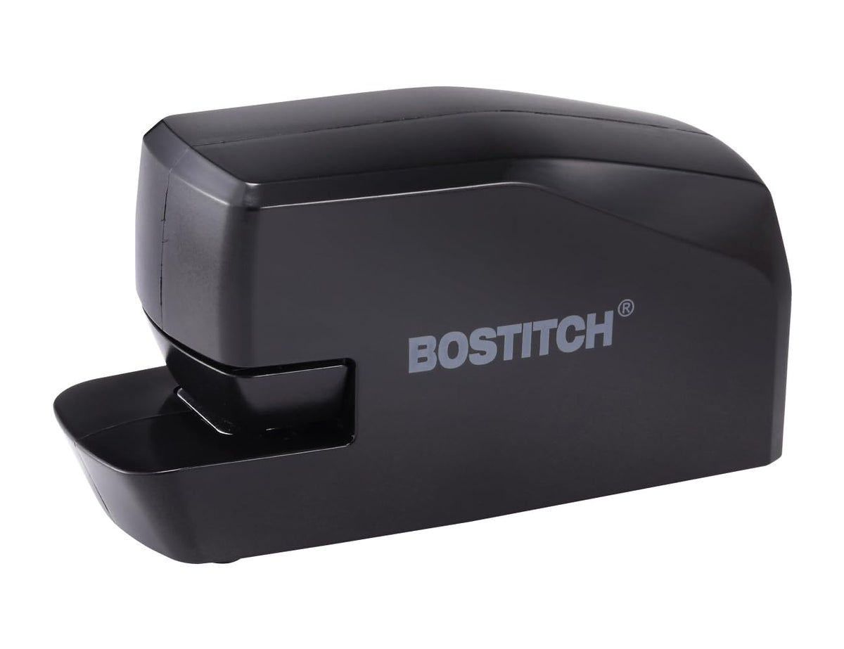 Bostitch Portable Electric Stapler, 20 Sheets, AC or Battery Powered, Black (MDS20-BLK)