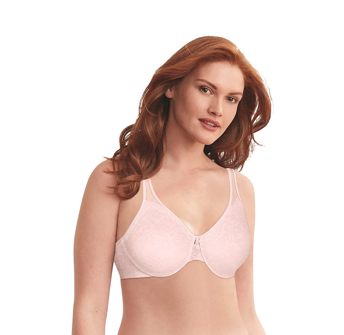 Bali Brasier Minimizador con Aros para Mujer - Encaje Sandshell - 44G