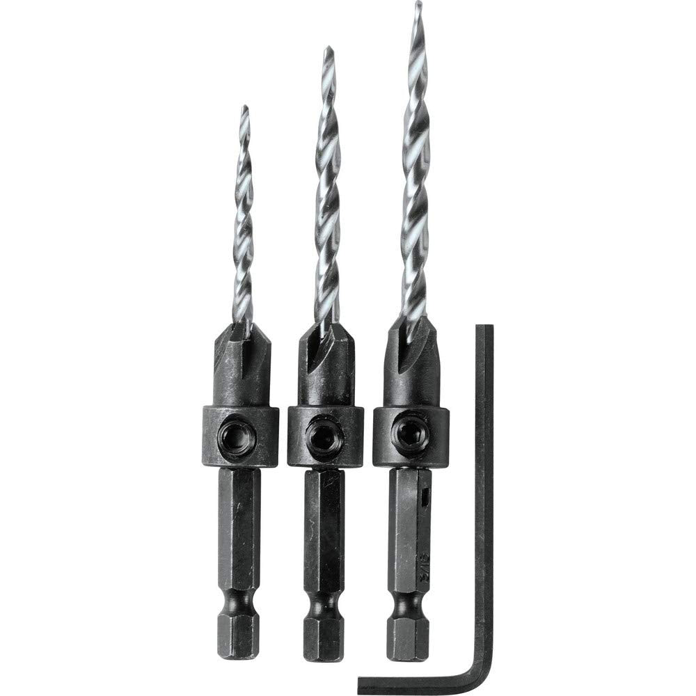 Makita Avellanador Para Madera 3 Pcs (9/64-11/64-3/16) A-99661