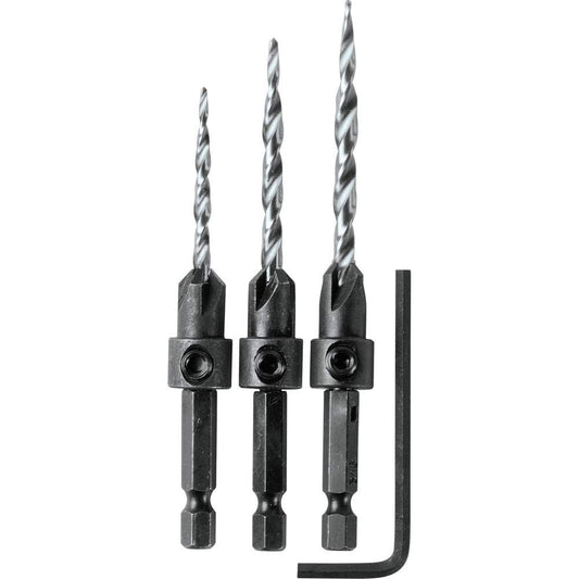 Makita Avellanador Para Madera 3 Pcs (9/64-11/64-3/16) A-99661