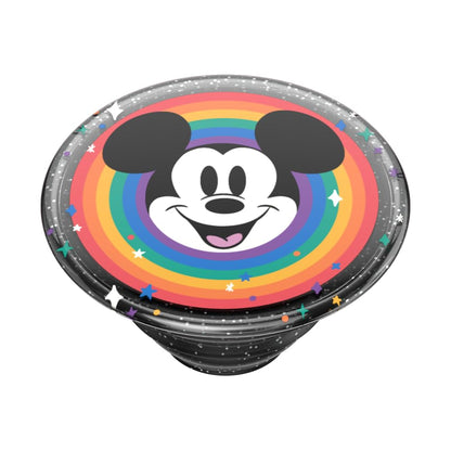 PopSockets - Empuñadura para teléfono con Soporte expandible, Agarre calcomanía, Disney - Rainbow Mickey Pride
