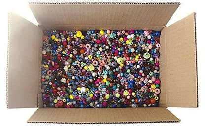 The Beadery B100B5LB Bonanza 5 lb of Mixed Craft Beads, Multicolor, Mixed Sizes
